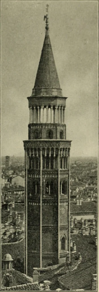 An illustration from A history of architecture in Italy from the time of Constantine to the dawn of the renaissance, 1901, leaf 204