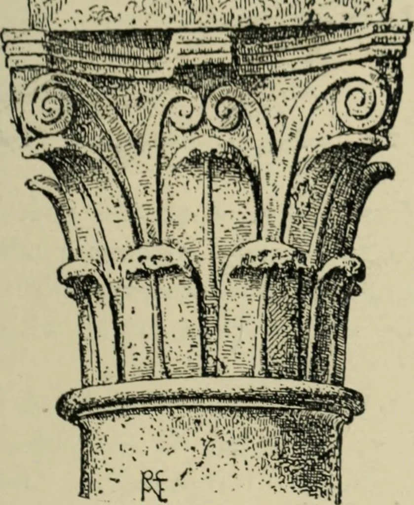 An illustration from A history of architecture in Italy from the time of Constantine to the dawn of the renaissance, 1901, leaf 208