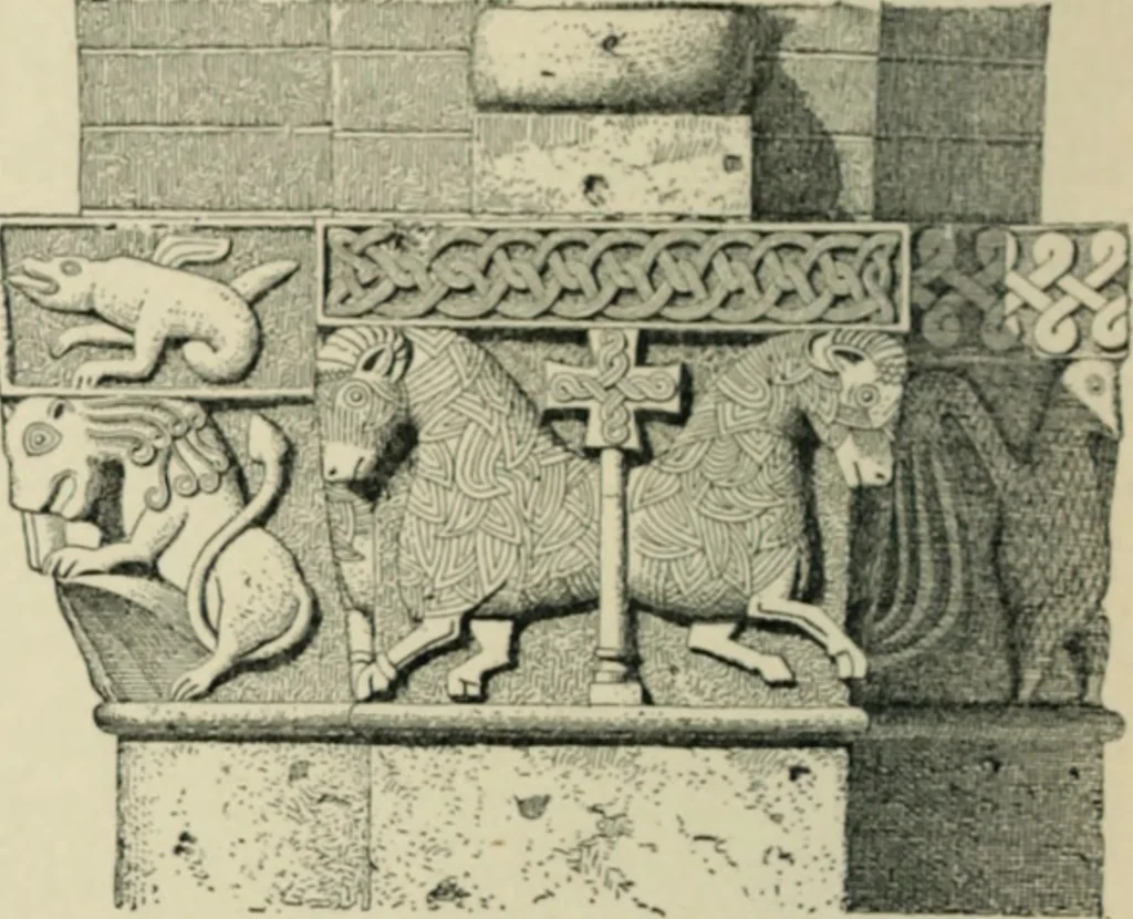 An illustration from A history of architecture in Italy from the time of Constantine to the dawn of the renaissance, 1901, leaf 209