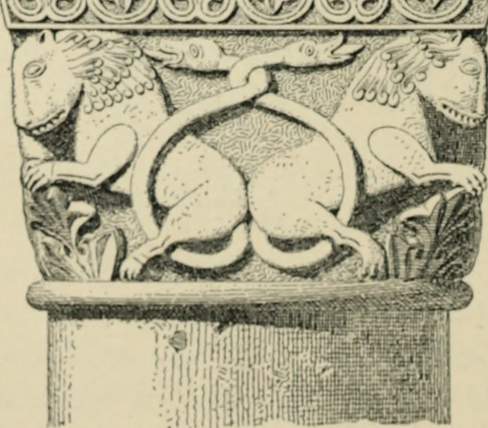 An illustration from A history of architecture in Italy from the time of Constantine to the dawn of the renaissance, 1901, leaf 209