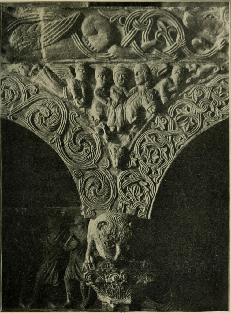 An illustration from A history of architecture in Italy from the time of Constantine to the dawn of the renaissance, 1901, leaf 212