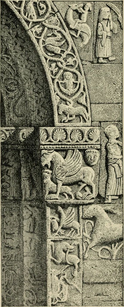 An illustration from A history of architecture in Italy from the time of Constantine to the dawn of the renaissance, 1901, leaf 215