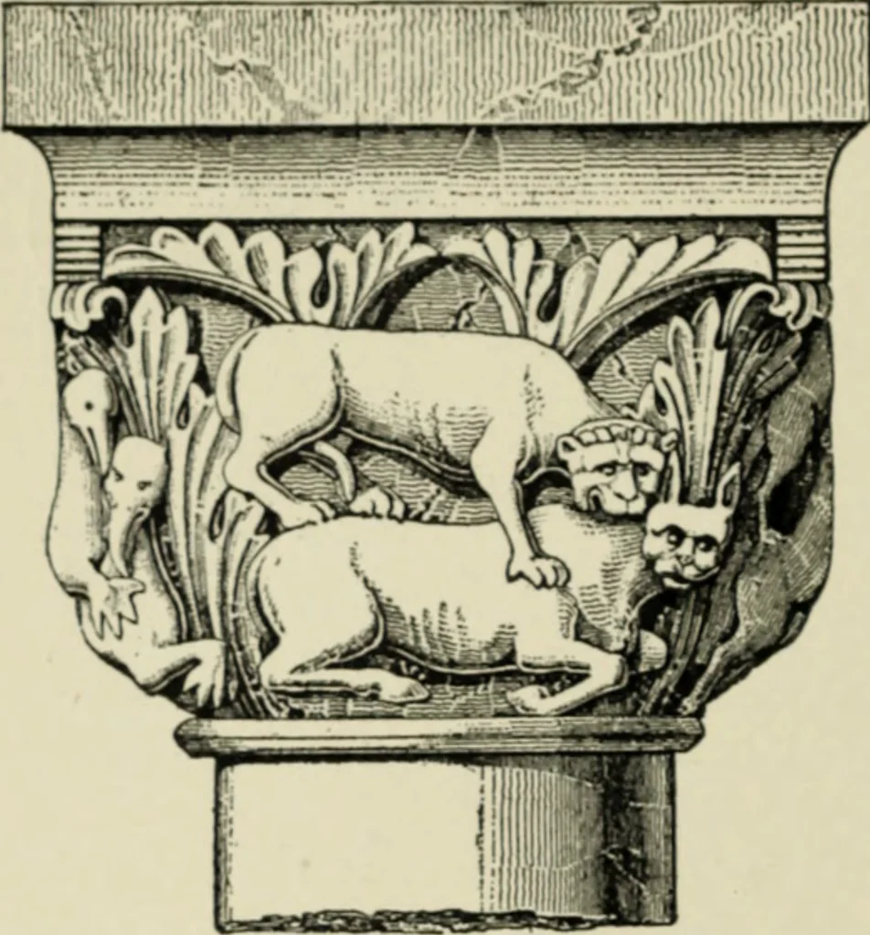 An illustration from A history of architecture in Italy from the time of Constantine to the dawn of the renaissance, 1901, leaf 219
