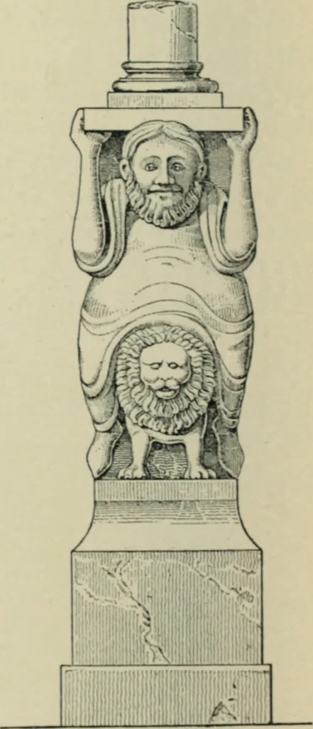 An illustration from A history of architecture in Italy from the time of Constantine to the dawn of the renaissance, 1901, leaf 221