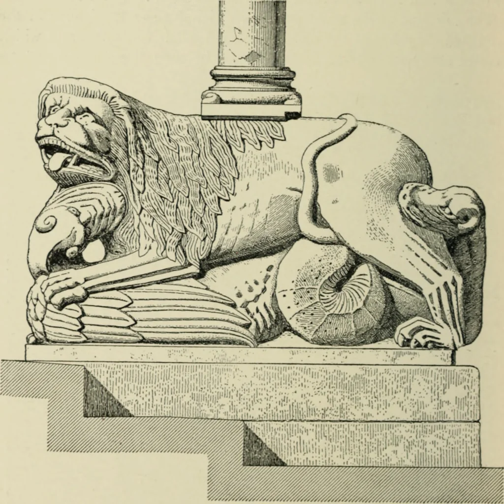 An illustration from A history of architecture in Italy from the time of Constantine to the dawn of the renaissance, 1901, leaf 223
