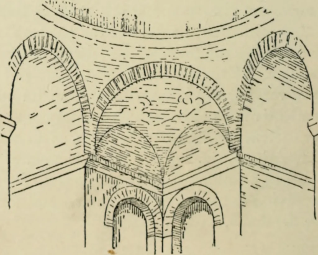 An illustration from A history of architecture in Italy from the time of Constantine to the dawn of the renaissance, 1901, leaf 231