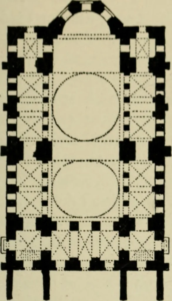 An illustration from A history of architecture in Italy from the time of Constantine to the dawn of the renaissance, 1901, leaf 232