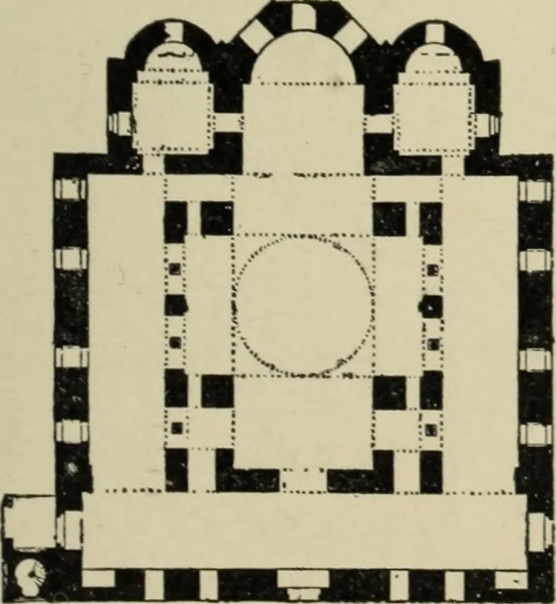 An illustration from A history of architecture in Italy from the time of Constantine to the dawn of the renaissance, 1901, leaf 232
