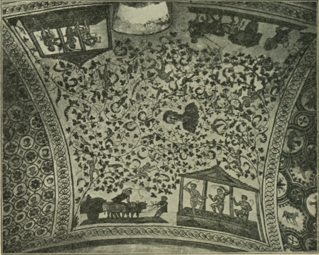 An illustration from A history of architecture in Italy from the time of Constantine to the dawn of the renaissance, 1901, leaf 237