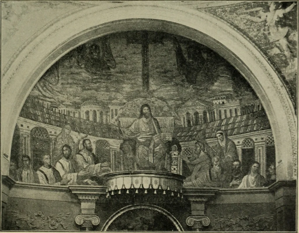 An illustration from A history of architecture in Italy from the time of Constantine to the dawn of the renaissance, 1901, leaf 238