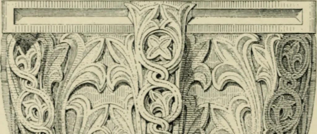 An illustration from A history of architecture in Italy from the time of Constantine to the dawn of the renaissance, 1901, leaf 243