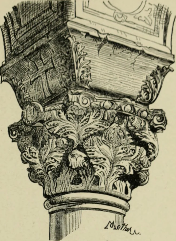 An illustration from A history of architecture in Italy from the time of Constantine to the dawn of the renaissance, 1901, leaf 248
