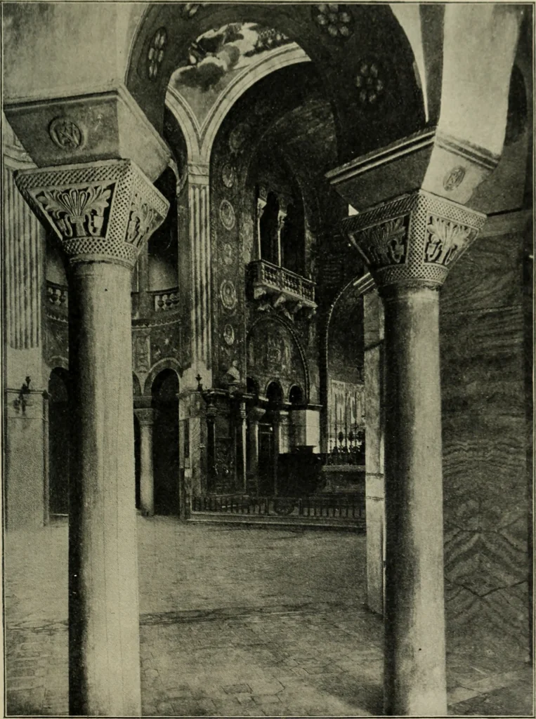 An illustration from A history of architecture in Italy from the time of Constantine to the dawn of the renaissance, 1901, leaf 250