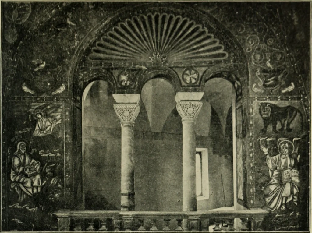 An illustration from A history of architecture in Italy from the time of Constantine to the dawn of the renaissance, 1901, leaf 252