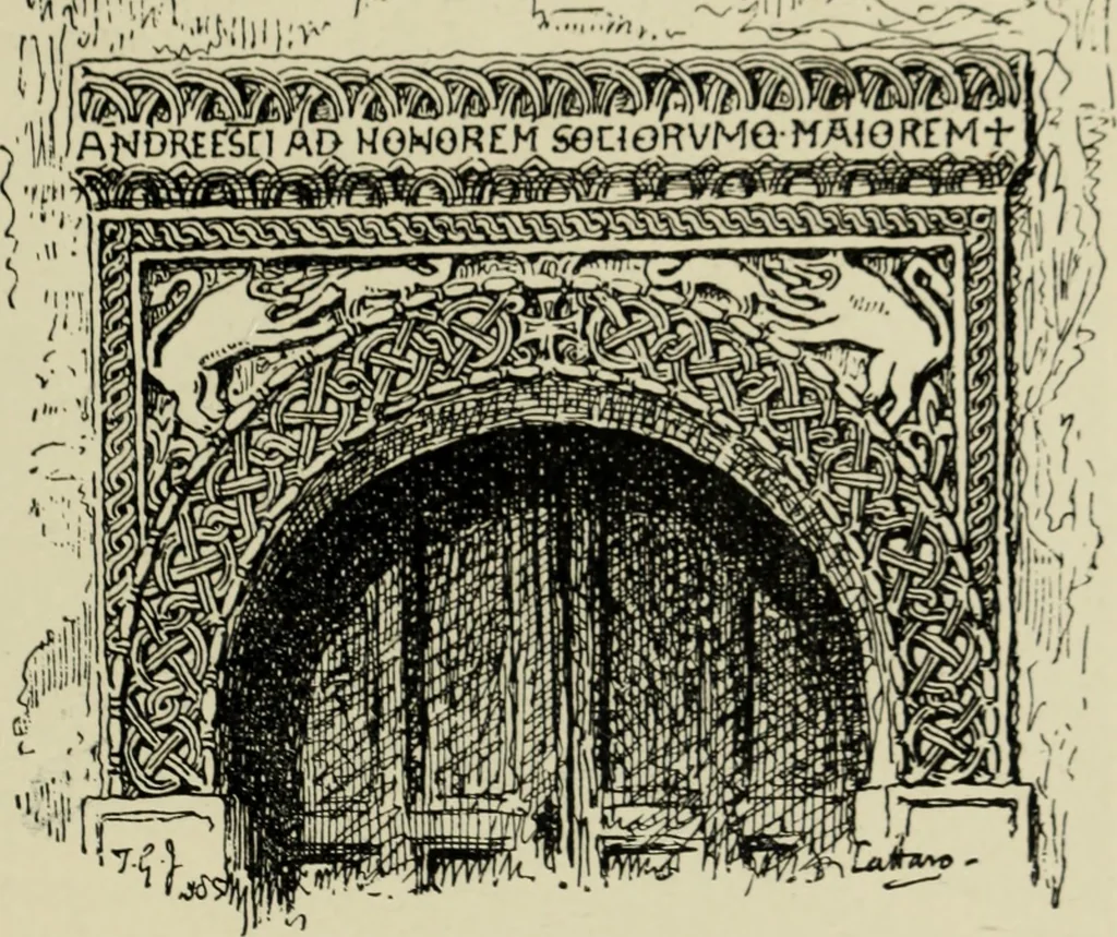 An illustration from A history of architecture in Italy from the time of Constantine to the dawn of the renaissance, 1901, leaf 256