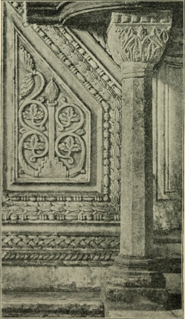 An illustration from A history of architecture in Italy from the time of Constantine to the dawn of the renaissance, 1901, leaf 257