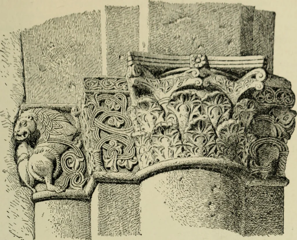 An illustration from A history of architecture in Italy from the time of Constantine to the dawn of the renaissance, 1901, leaf 260