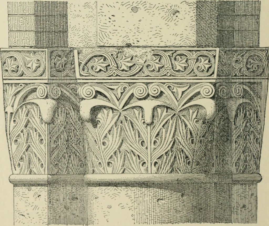 An illustration from A history of architecture in Italy from the time of Constantine to the dawn of the renaissance, 1901, leaf 261