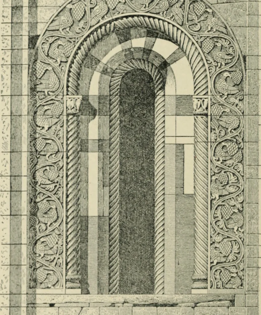 An illustration from A history of architecture in Italy from the time of Constantine to the dawn of the renaissance, 1901, leaf 267