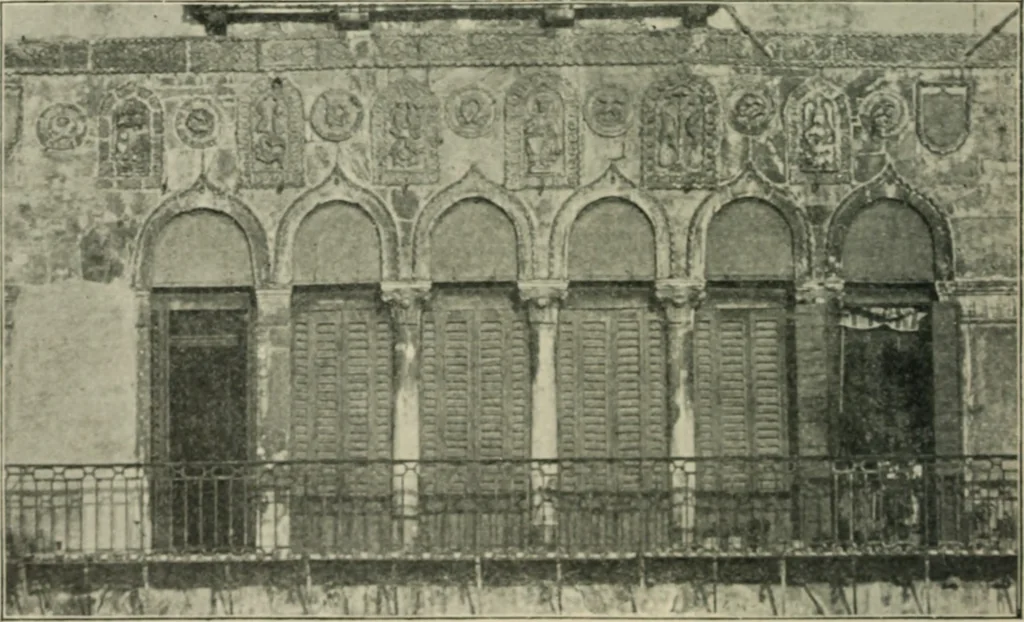 An illustration from A history of architecture in Italy from the time of Constantine to the dawn of the renaissance, 1901, leaf 275