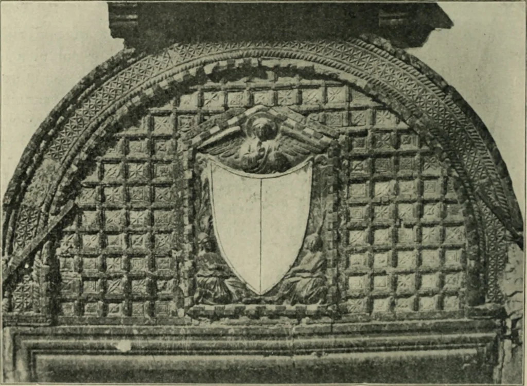 An illustration from A history of architecture in Italy from the time of Constantine to the dawn of the renaissance, 1901, leaf 277