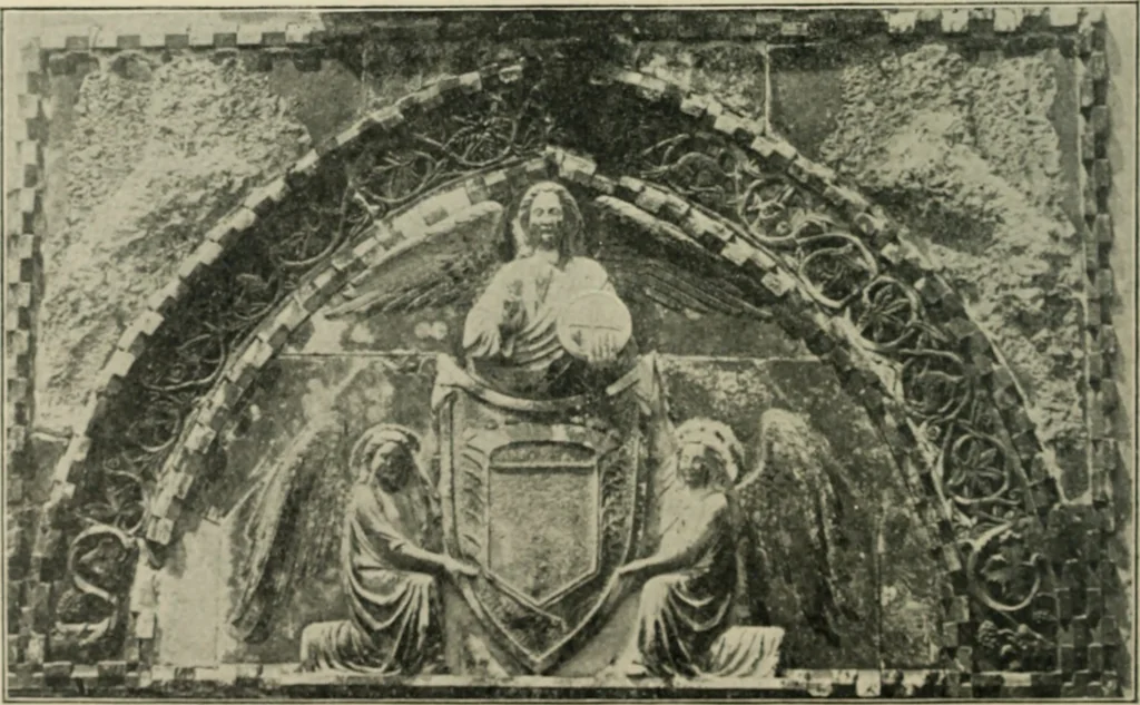 An illustration from A history of architecture in Italy from the time of Constantine to the dawn of the renaissance, 1901, leaf 279