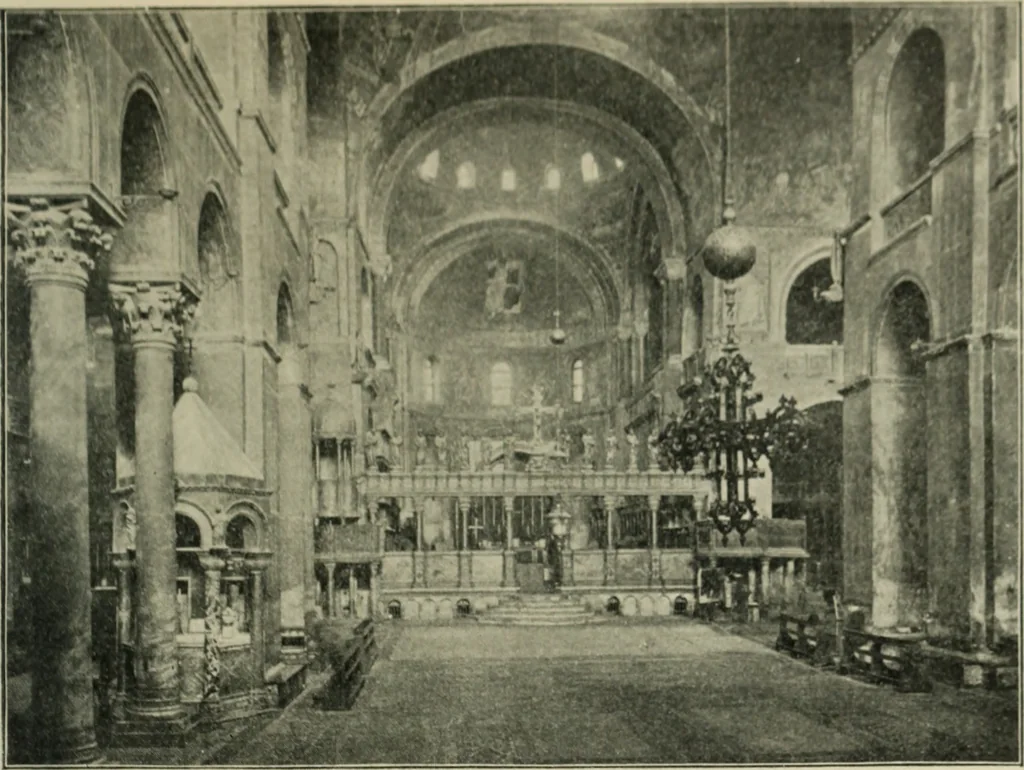 An illustration from A history of architecture in Italy from the time of Constantine to the dawn of the renaissance, 1901, leaf 282