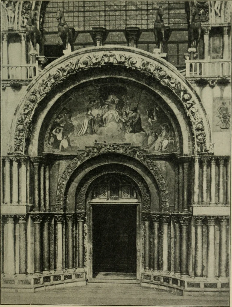 An illustration from A history of architecture in Italy from the time of Constantine to the dawn of the renaissance, 1901, leaf 288