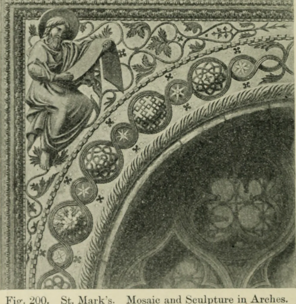 An illustration from A history of architecture in Italy from the time of Constantine to the dawn of the renaissance, 1901, leaf 289