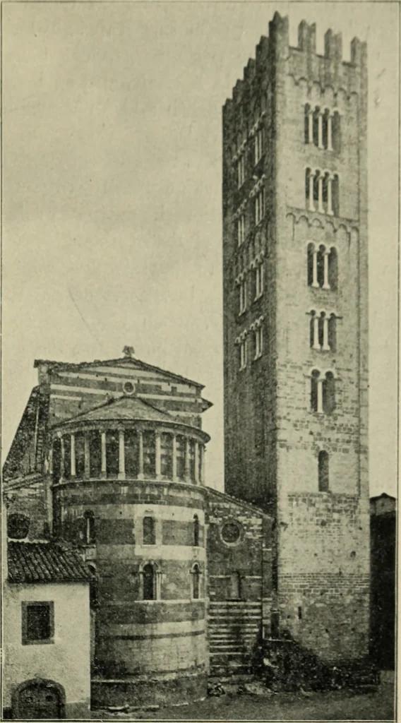 An illustration from A history of architecture in Italy from the time of Constantine to the dawn of the renaissance, 1901, leaf 294