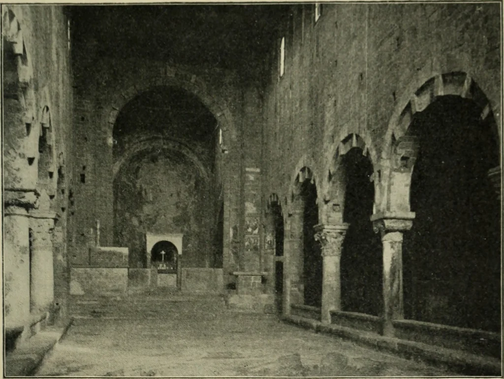 An illustration from A history of architecture in Italy from the time of Constantine to the dawn of the renaissance, 1901, leaf 296