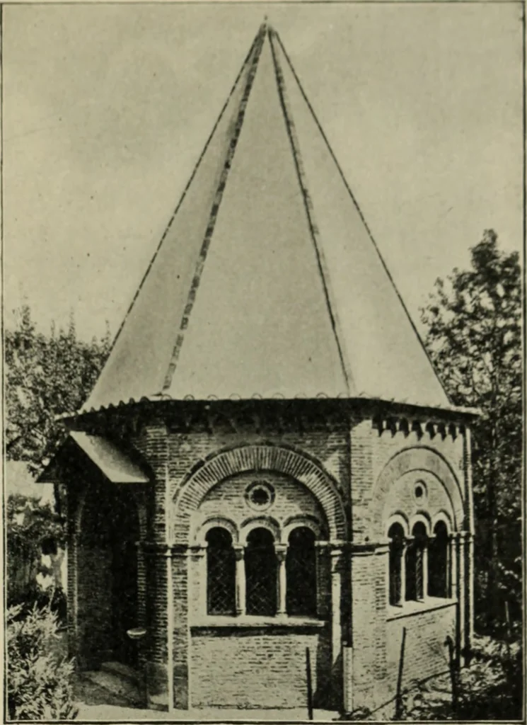 An illustration from A history of architecture in Italy from the time of Constantine to the dawn of the renaissance, 1901, leaf 298