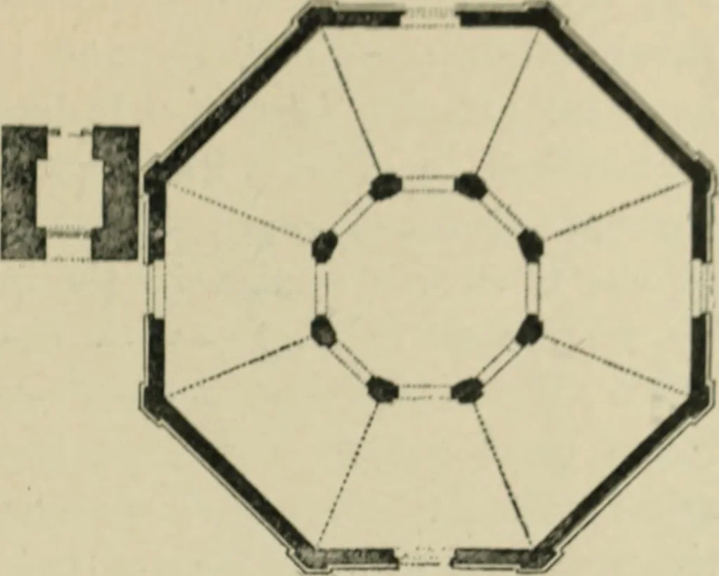 An illustration from A history of architecture in Italy from the time of Constantine to the dawn of the renaissance, 1901, leaf 300