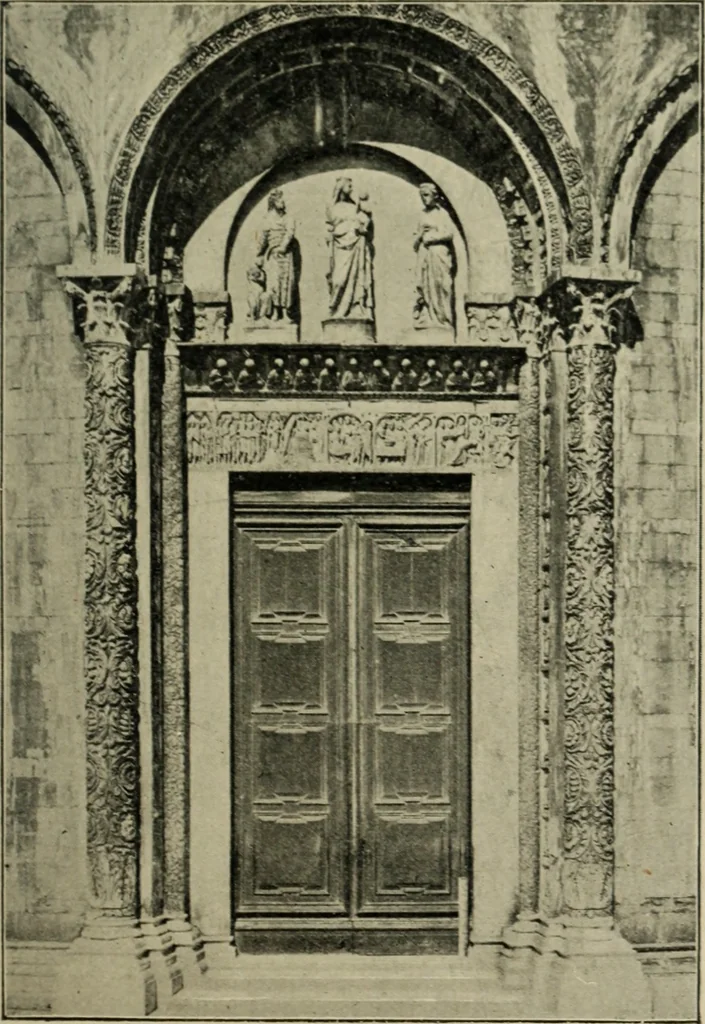 An illustration from A history of architecture in Italy from the time of Constantine to the dawn of the renaissance, 1901, leaf 314