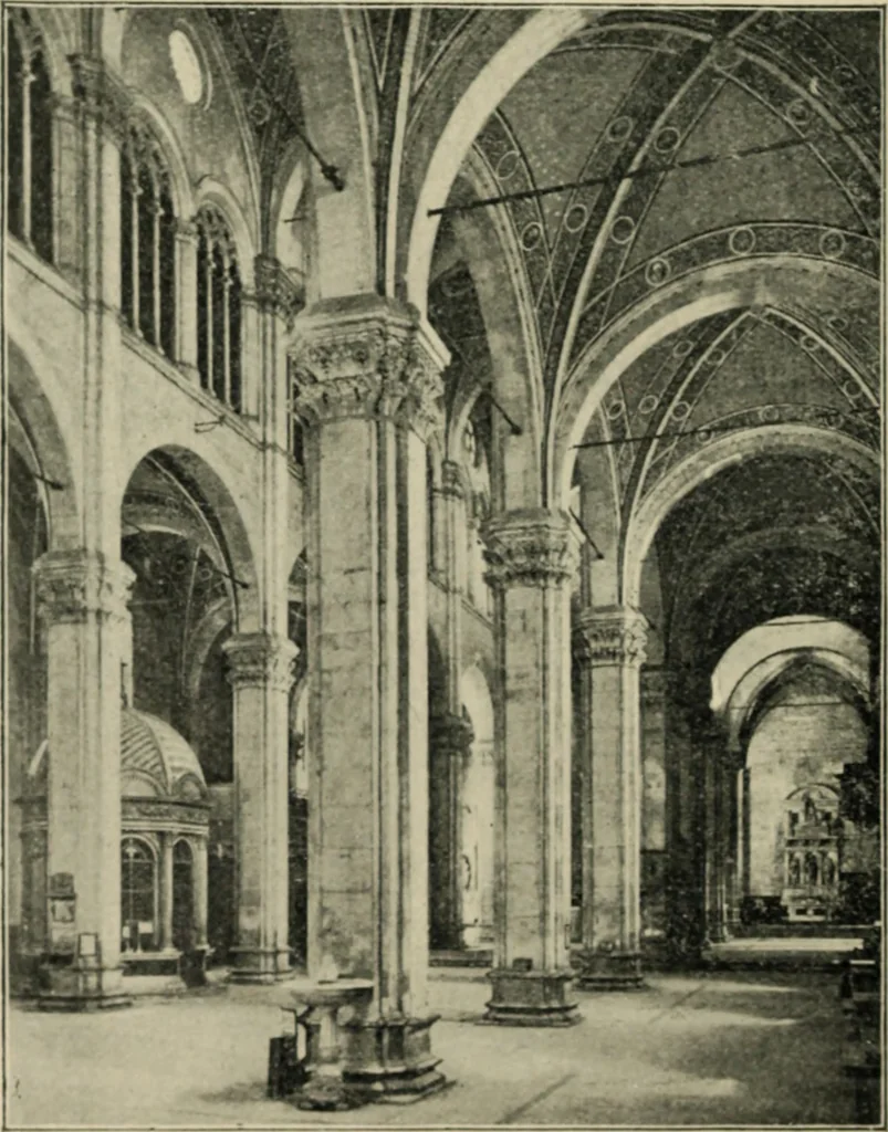 An illustration from A history of architecture in Italy from the time of Constantine to the dawn of the renaissance, 1901, leaf 325
