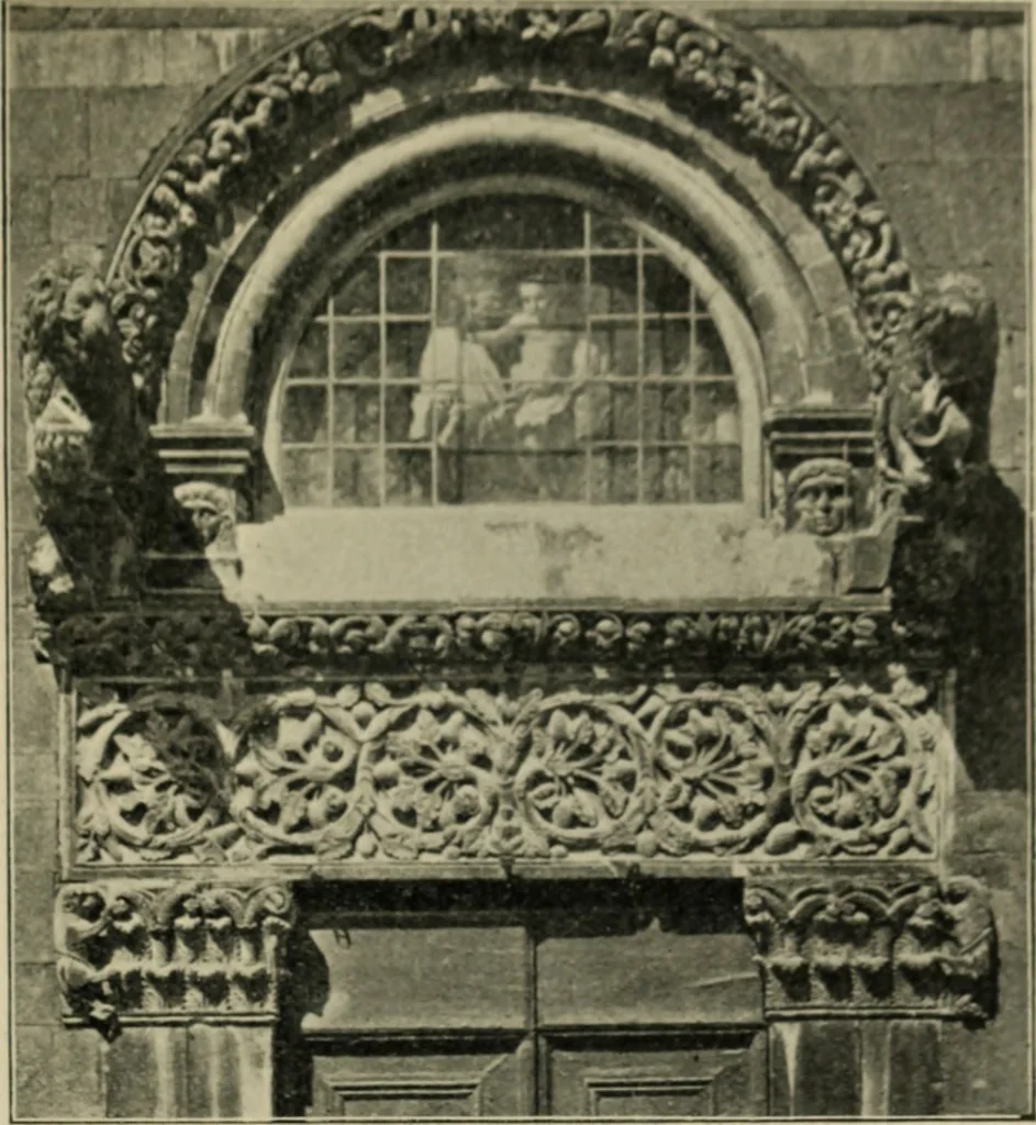 An illustration from A history of architecture in Italy from the time of Constantine to the dawn of the renaissance, 1901, leaf 326