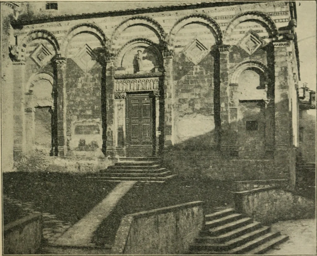An illustration from A history of architecture in Italy from the time of Constantine to the dawn of the renaissance, 1901, leaf 330