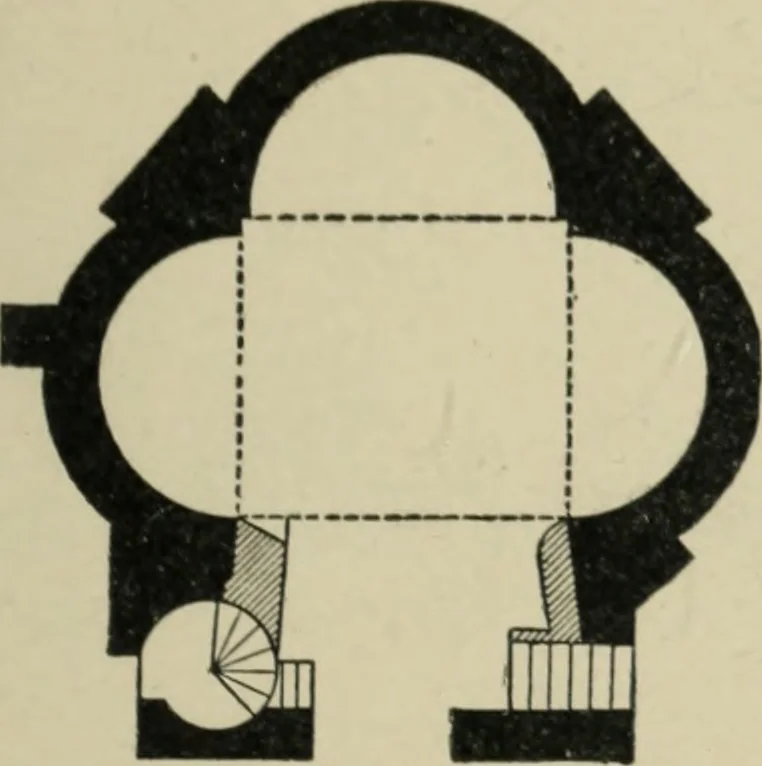 An illustration from A history of architecture in Italy from the time of Constantine to the dawn of the renaissance, 1901, leaf 36