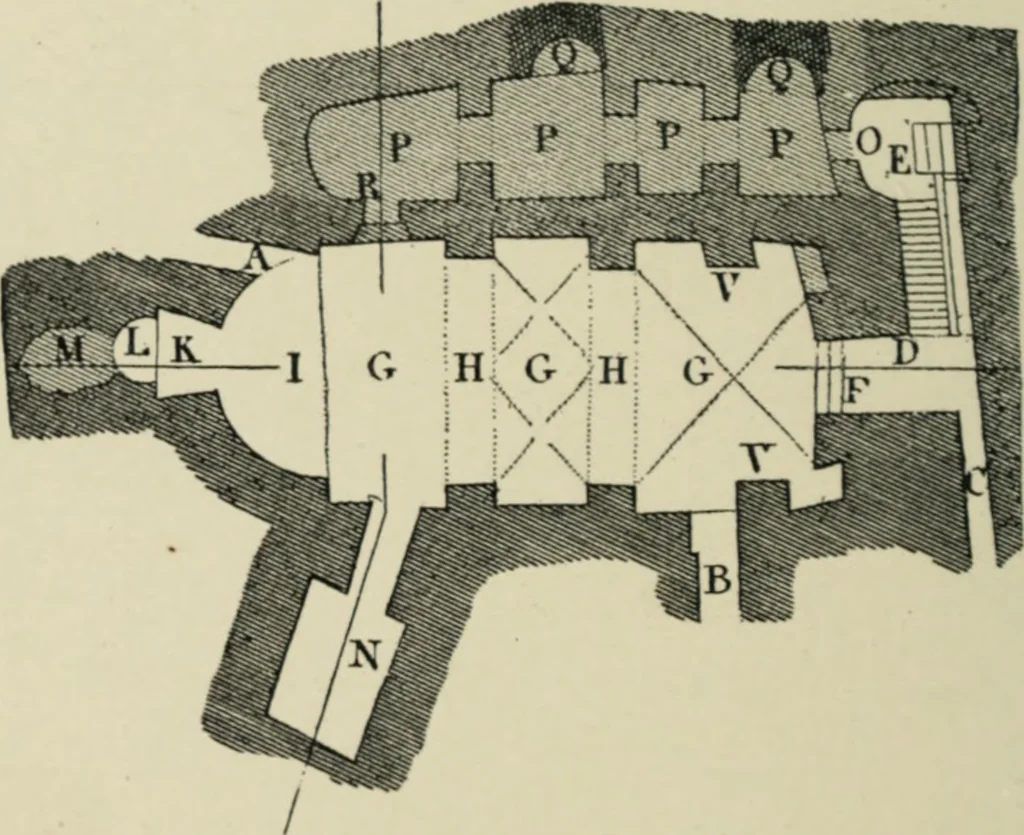 An illustration from A history of architecture in Italy from the time of Constantine to the dawn of the renaissance, 1901, leaf 37