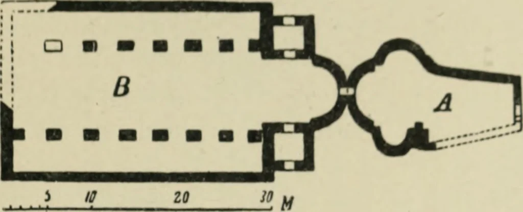 An illustration from A history of architecture in Italy from the time of Constantine to the dawn of the renaissance, 1901, leaf 38