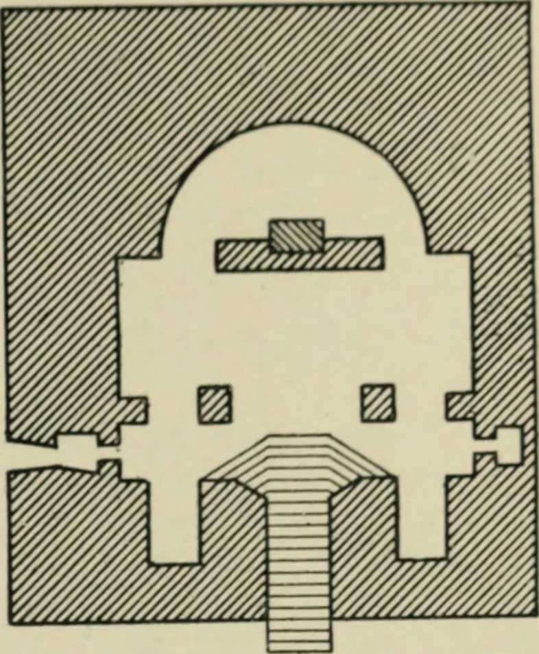 An illustration from A history of architecture in Italy from the time of Constantine to the dawn of the renaissance, 1901, leaf 40