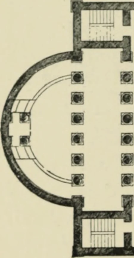 An illustration from A history of architecture in Italy from the time of Constantine to the dawn of the renaissance, 1901, leaf 41