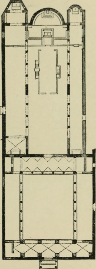 An illustration from A history of architecture in Italy from the time of Constantine to the dawn of the renaissance, 1901, leaf 68