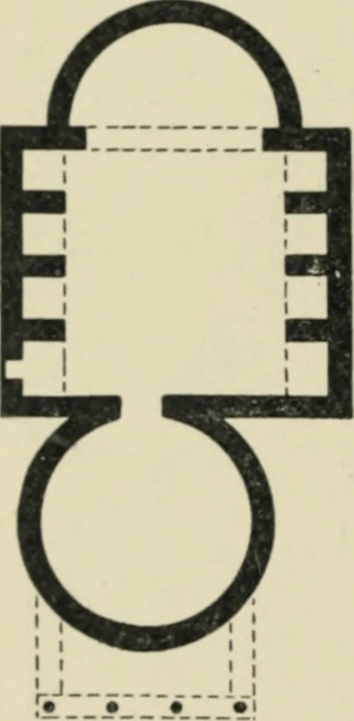 An illustration from A history of architecture in Italy from the time of Constantine to the dawn of the renaissance, 1901, leaf 71