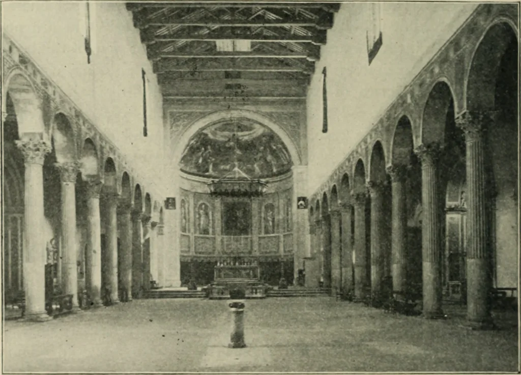An illustration from A history of architecture in Italy from the time of Constantine to the dawn of the renaissance, 1901, leaf 73