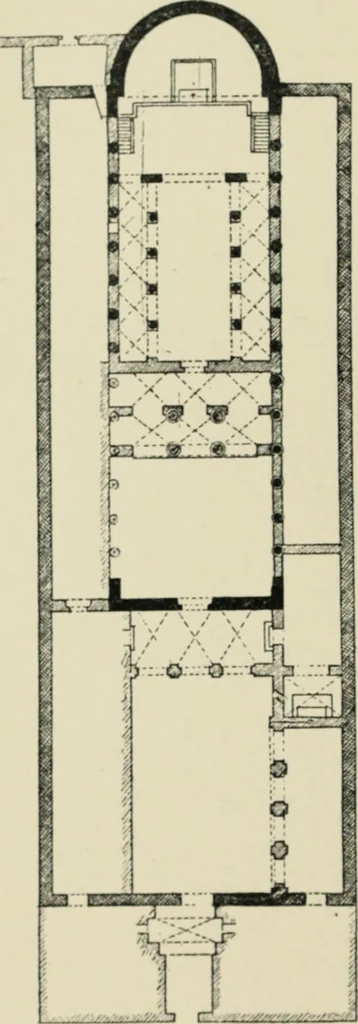An illustration from A history of architecture in Italy from the time of Constantine to the dawn of the renaissance, 1901, leaf 75