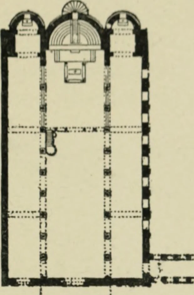 An illustration from A history of architecture in Italy from the time of Constantine to the dawn of the renaissance, 1901, leaf 92
