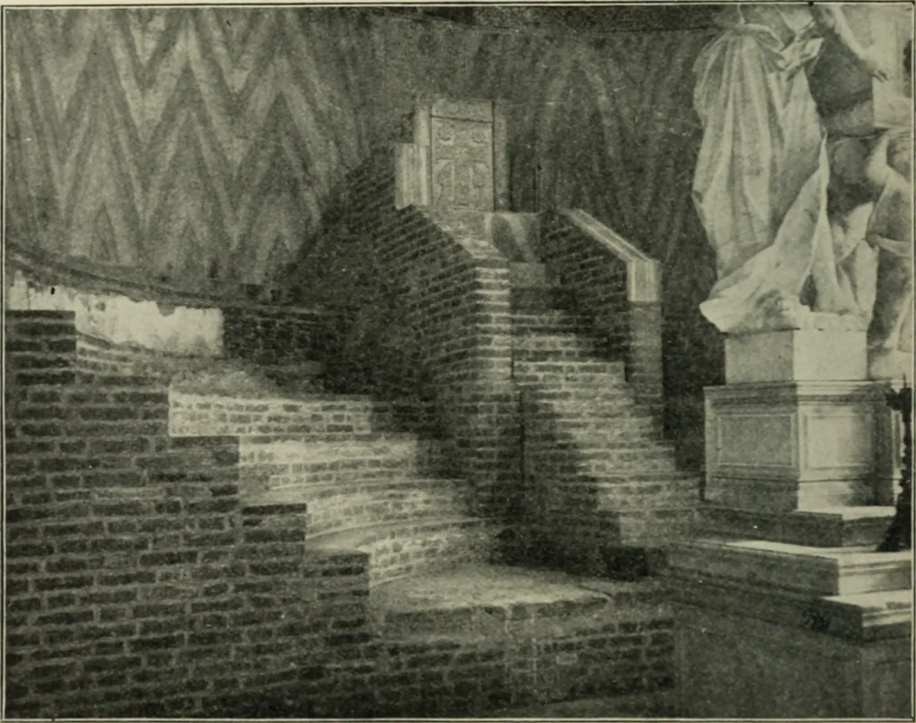 An illustration from A history of architecture in Italy from the time of Constantine to the dawn of the renaissance, 1901, leaf 93