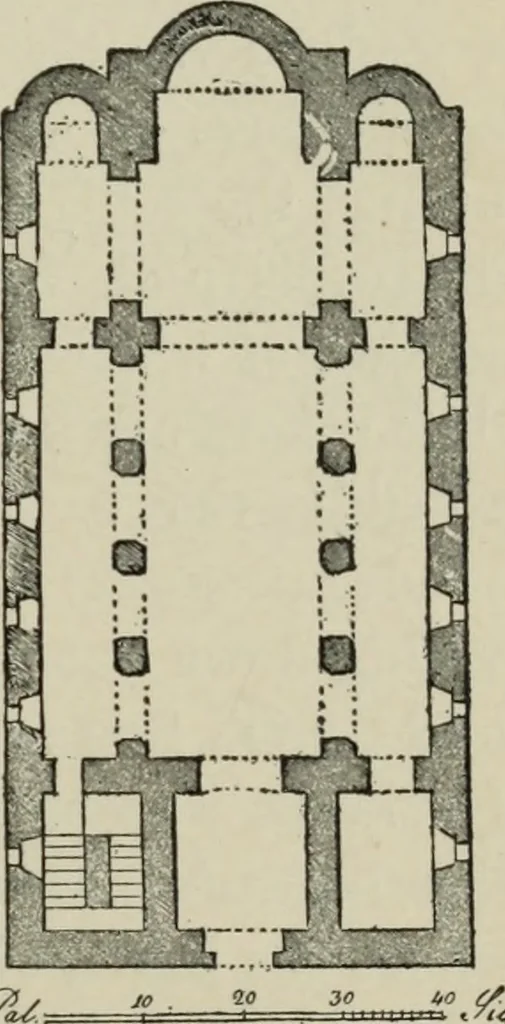 An illustration from A history of architecture in Italy from the time of Constantine to the dawn of the renaissance, 1901, leaf 102