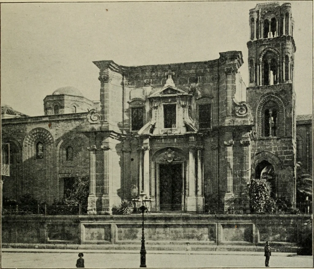 An illustration from A history of architecture in Italy from the time of Constantine to the dawn of the renaissance, 1901, leaf 104
